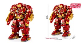 Super Armoor Robot Building Blocks Military Warrior MechaGauntlet 2008Pcs - $71.99