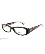 Dolce &amp; Gabbana Women&#39;s Eyeglasses D&amp;G1228 1977 Black Noir Gold Plastic ... - $78.21