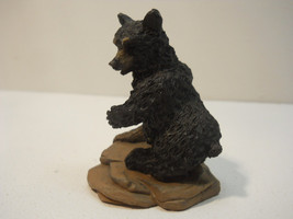 Black Bear on Rocky Ground Figurine Collectible Bears n390 - $12.99