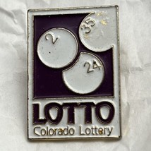 Colorado Lottery Lotto Corporation Company Advertisement Lapel Hat Pin P... - $7.95