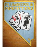PLUMBERS &amp; PIPEFITTERS Local 525 Nevada Las Vegas Union Patch UA STEAMFI... - $16.55 CAD
