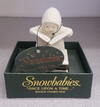 Department 56 Snowbabies &quot;Once Upon A Time....&quot; Porcelain Hinged Box - £8.30 GBP