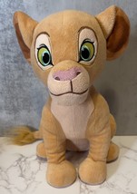 Disney Lion King Nala Plush 10 Inch Stuffed Animal Toy Sitting Just Play - £7.52 GBP