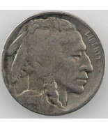 1916-S Buffalo Five Cent Nickel 5C (Fine, F Condition) - $413.20 MXN