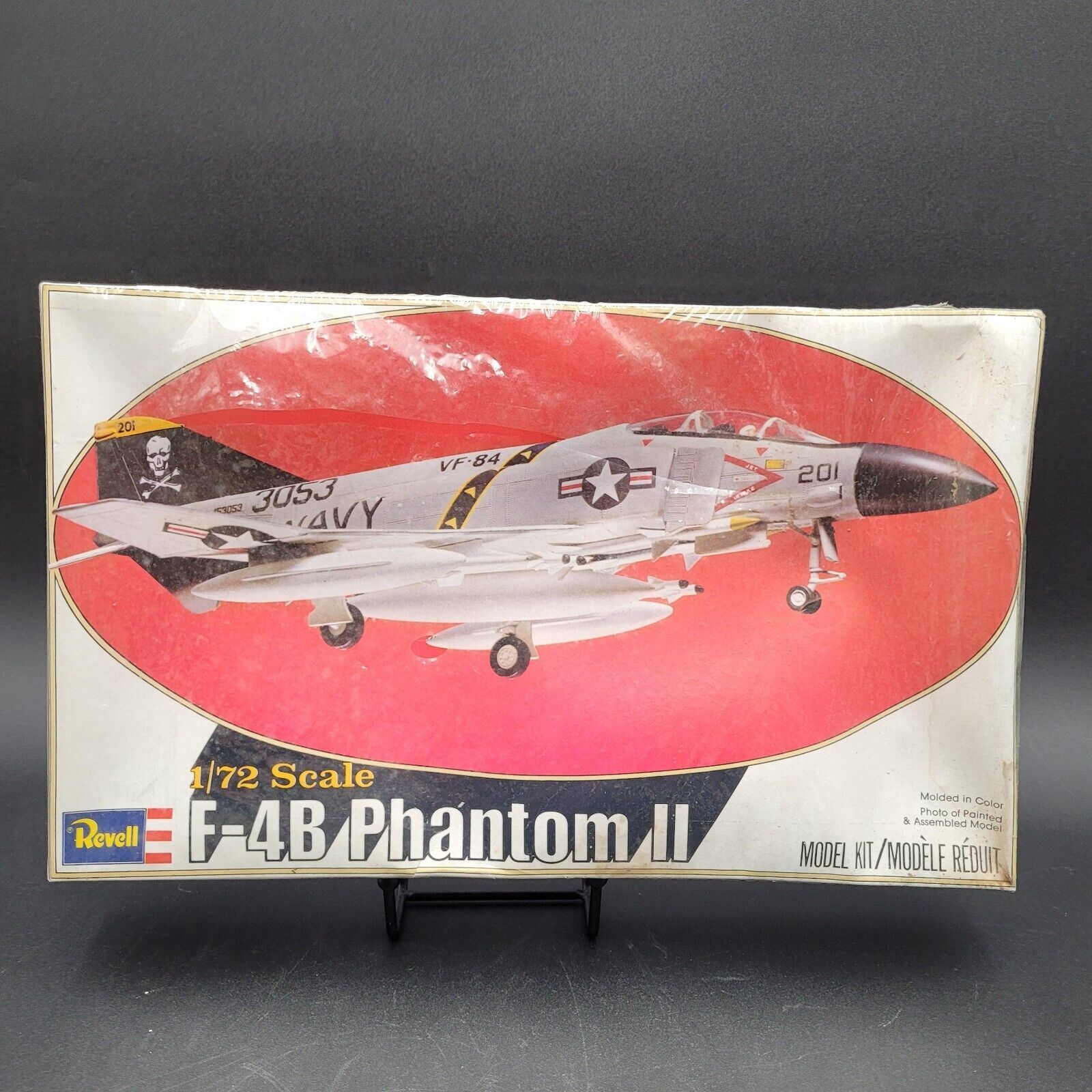 Primary image for Vintage 1979 Revell F-4B PHANTOM II Plastic Model Kit Mint Sealed Box MISB 1/72
