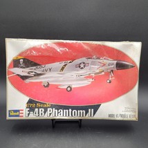 Vintage 1979 Revell F-4B PHANTOM II Plastic Model Kit Mint Sealed Box MI... - £27.75 GBP
