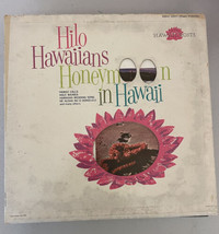 Hilo Hawaiians Honeymoon in Hawaii 12&quot; Vinyl Record Vintage LP &amp; Brochure - £19.78 GBP