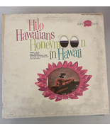 Hilo Hawaiians Honeymoon in Hawaii 12&quot; Vinyl Record Vintage LP &amp; Brochure - £19.78 GBP