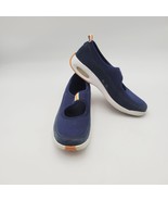Cole Haan Womens Blue Ballet Mary Jane Shoes Flats Size 6 B NikeAir - $42.08 CAD