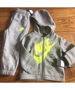 Nike Toddler 2 Piece Set Fleece Lined  18 M (Dk gray Heather) NWT - €26,95 EUR