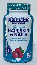 Vitafusion Gorgeous Hair Skin &amp; Nails Gummies 100 each 7/2024 FRESH! - $15.88