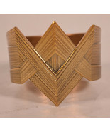 Wonder Woman Promo Gold Cuff Promo 1984 WB DC Comics Gal Gadot  - $129.69