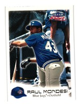 2000 Fleer Focus #62 Raul Mondesi Toronto Blue Jays - £2.37 GBP