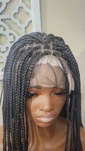 EROYUSA Women 30&quot; Full Synthetic Lace Front Knotless Braided Wig Lot 1142W - $69.30