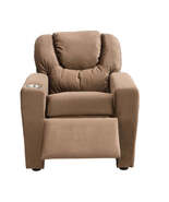 Kids Upholstered Couch With One Cup Holder - $225.00+