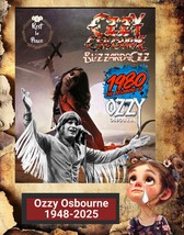 Ozzy Osbourne forever RIP poster HAND SIGNED BY THE ARTIST. 1/100 - $1,803.64 MXN