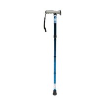 Drive Medical 10370BC-6 Folding Walking Stick with Gel Grip Blue Crackle  - £30.01 GBP