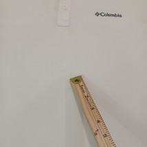 Columbia AM1075 Men's Gray & White Short Sleeve Pullover Polo Shirt Chest 48 image 3