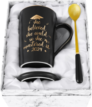 Graduation Gifts for Her, She Believed She Could so She Mastered It 2024 Coffee  - £23.60 GBP