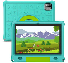 Pritom B10K Kids Tablet 3gb 64gb Quad-Core 10.1&quot; Google Play Wi-Fi Android Green - £146.27 GBP