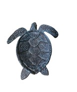 Vintage Cast Iron Swimming Turtle Trinket Dish - $19.54 CAD