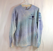 Richmond Flatland 10K Race 1991 Medium Fruit of Loom Shirt Splatter Prin... - £14.94 GBP