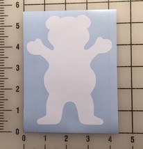 Grizzly Griptape Bear Diamond Supply Co 5&quot;&quot; Tall White Vinyl Decal Sticker New - £9.38 GBP