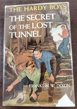 Hardy Boys #29 The Secret of the Lost Tunnel 1956 print 1st art wrap spi... - $19.00