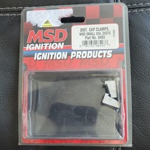 MSD Ignition Part No 8493 Dist Cap Clamps MSD Small Dia Dists New Old Stock - $36.09