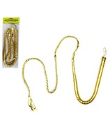 GOLD BULLWHIP 6 FOOT bull whip costume props NEW accessories prop whips ... - €5,66 EUR