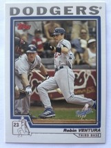 Robin Ventura 2004 Topps #377 Los Angeles Dodgers MLB Baseball Card - £1.10 GBP