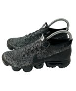 Nike VaporMax Flyknit Women US 8 Black Oreo Mesh Sneaker Running Shoe Cl... - $1,310.98 MXN