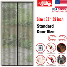 Mosquito Door Net Mesh Screen Hands Free Magnets Anti Fly Bug Insect Cur... - $19.99