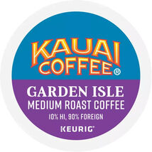 KAUAI COFFEE GARDEN ISLE MEDIUM ROAST COFFEE KCUPS 10CT - $23.22 CAD