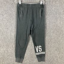 Victoria&#39;s Secret Sweatpants Women&#39;s Small Drawstring Stretch Gray Cotto... - €11,42 EUR