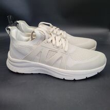 New NWT Avia Men's Quickflash Beige Cream Laced Running Shoes Sneakers S... - $17.39
