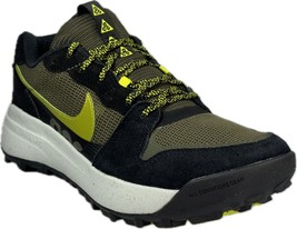 Nike Men&#39;s ACG Lowcate Cargo Khaki Black Trail Running Shoes SZ.9, DM801... - $69.99