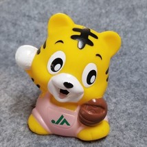 JA Bank Yanbaru Japan Tiger Piggy Bank Zodiac Animal Plastic Fugurine Ad... - $16.99