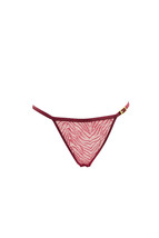 L&#39;agent By Agent Provocateur Womens Briefs Animal Sheer Metal Purple Size S - £15.33 GBP
