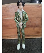 BTS J-HOPE K-pop Boyband Idol Articulated Doll with green outfit. - €25,19 EUR