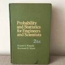 Probability and Statistics for Engineers and Scientists (2nd Edition-GOOD - £15.98 GBP