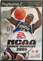 NCAA March Madness 2005 (Sony PlayStation 2, 2004): CASE AND MANUAL ONLY - $4.94