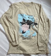 Shawn Mendes Lost in Japan Long Sleeve Top Shirt Size Medium Beige See P... - £11.19 GBP