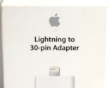 Apple - Lightning to 30-Pin Adapter - White MD823ZM/A - $38.69