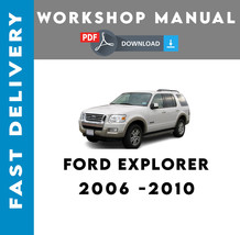 Ford Explorer 2006-2007-2008-2009-2010 Service Repair Workshop Manual - £5.58 GBP