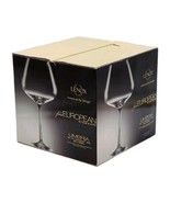 Set Of Lenox Crystal Large BURGUNDY WINE GLASSES 28 oz Umbria Classic El... - €39,19 EUR