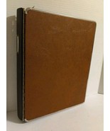 Vintage National #89-902 11-ring binder Brown - £14.51 GBP