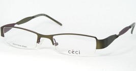 CECI 5200 890B Mat Vert Olive / Prune Lunettes 49-18-135mm Allemagne - £49.94 GBP