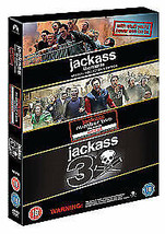 Jackass 1-3 DVD (2011) Bam Margera, Tremaine (DIR) Cert 18 4 Discs Pre-Owned Reg - £14.89 GBP