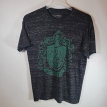 Harry Potter Mens Shirt Large Slytherin House Short Sleeve Casual - $12.97